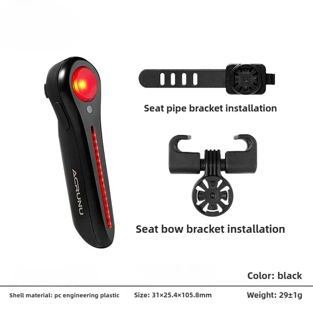 Luce posteriore impermeabile per ciclismo outdoor