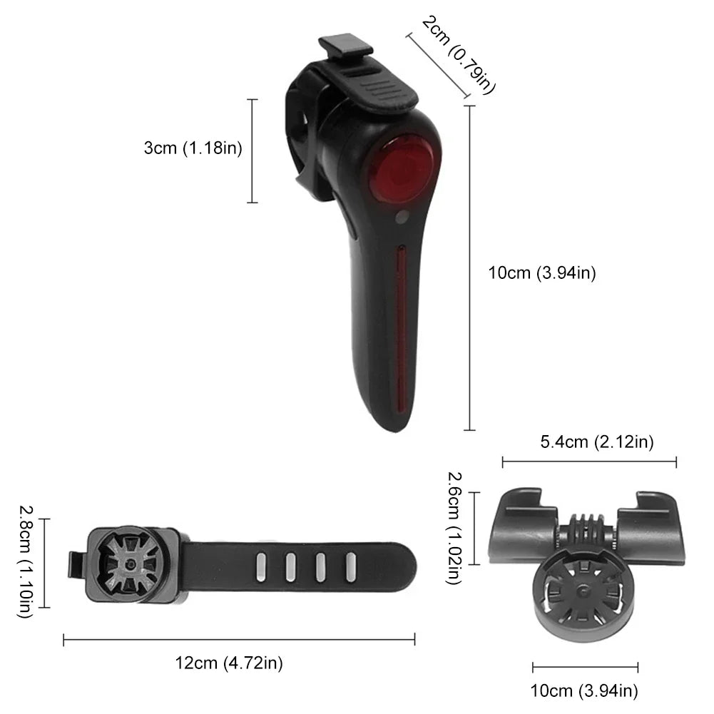Luce posteriore impermeabile per ciclismo outdoor