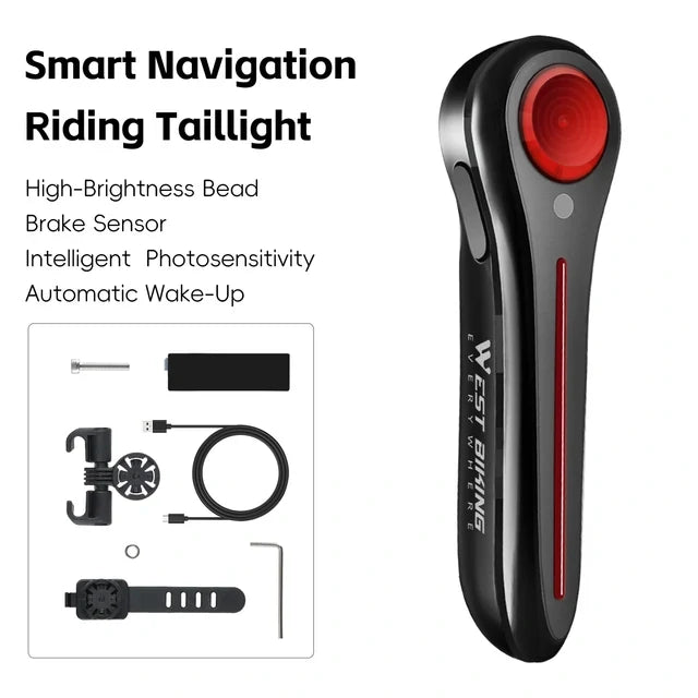 Luce posteriore impermeabile per ciclismo outdoor