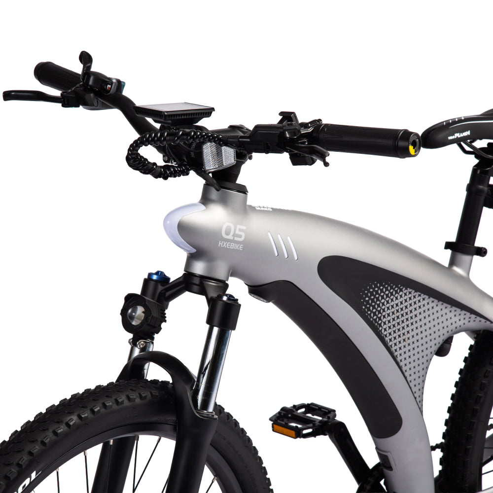 Bicicletta elettrica HX Q5 Shark con batteria integrata da 48V 20Ah.
