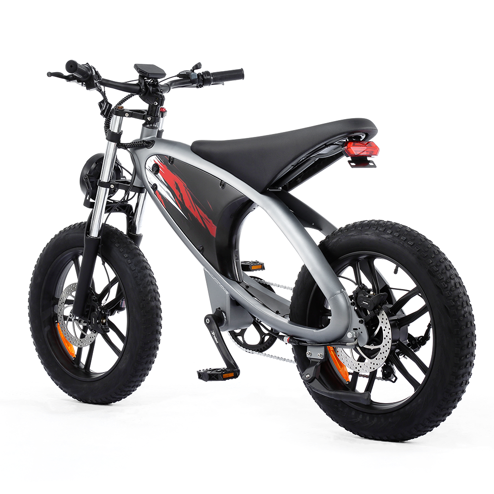 HX Q6 Moped-Style Fat Tire Electric Bike