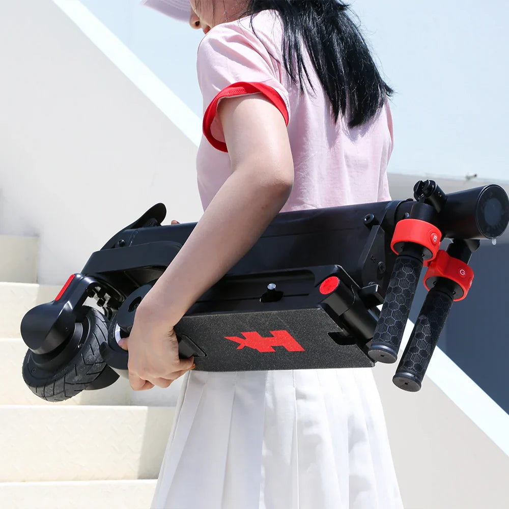 Scooter elettrico HX X6 con zaino