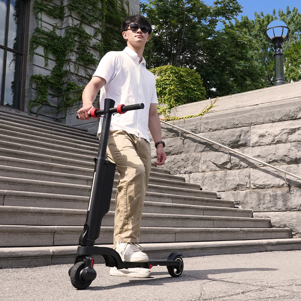Scooter elettrico HX X6 con zaino