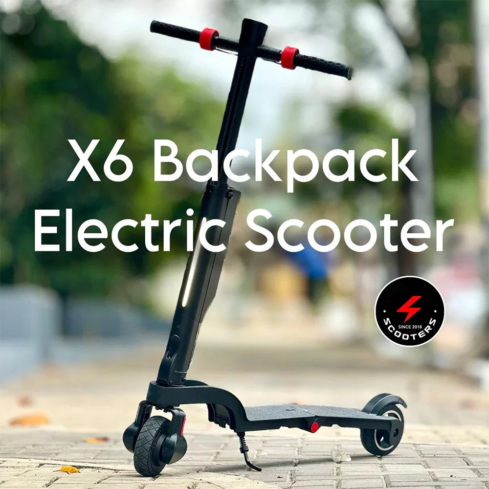Scooter elettrico HX X6 con zaino