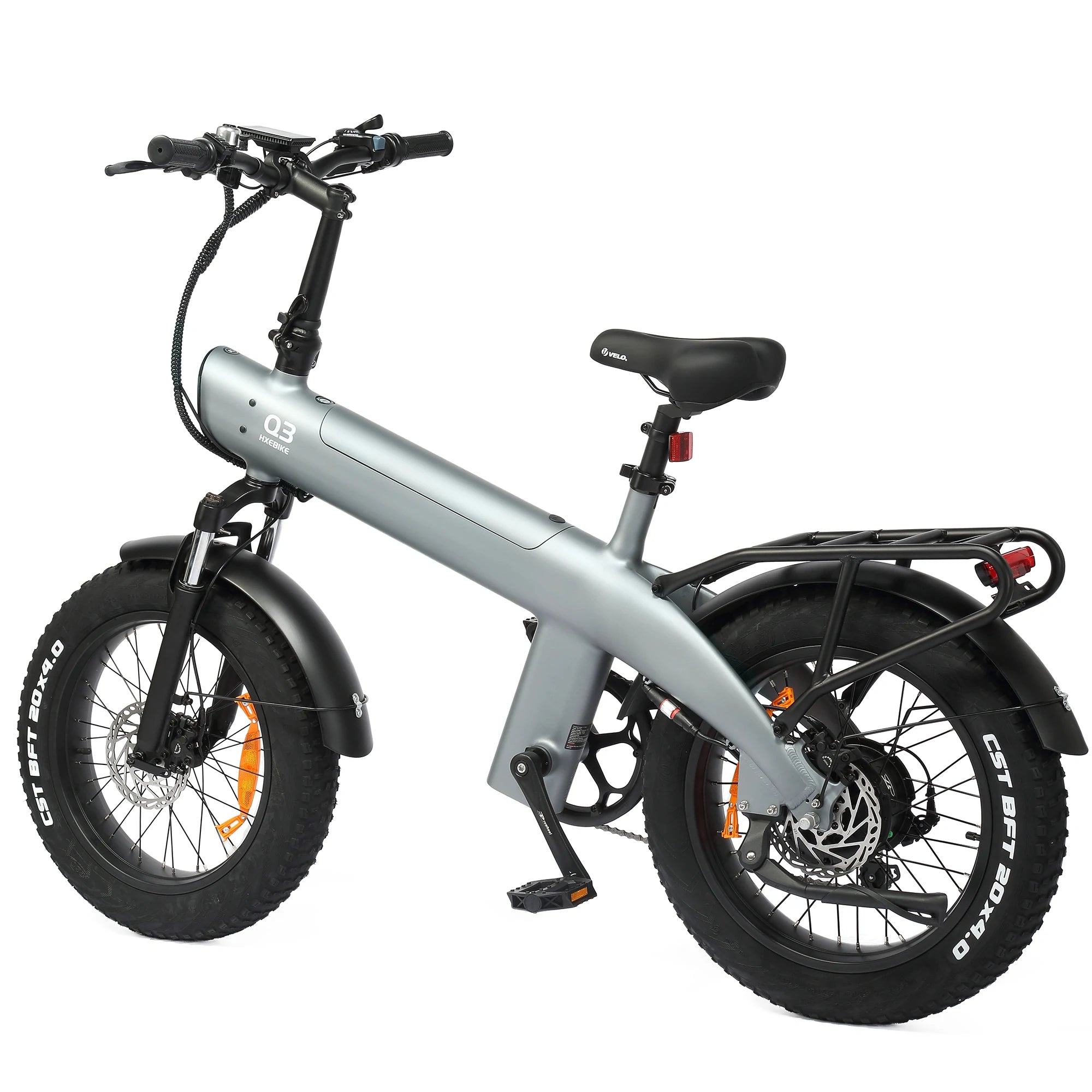 HX Q3 2000W Fat Tire All-terrain Electric Bike-with free fender and rear rack