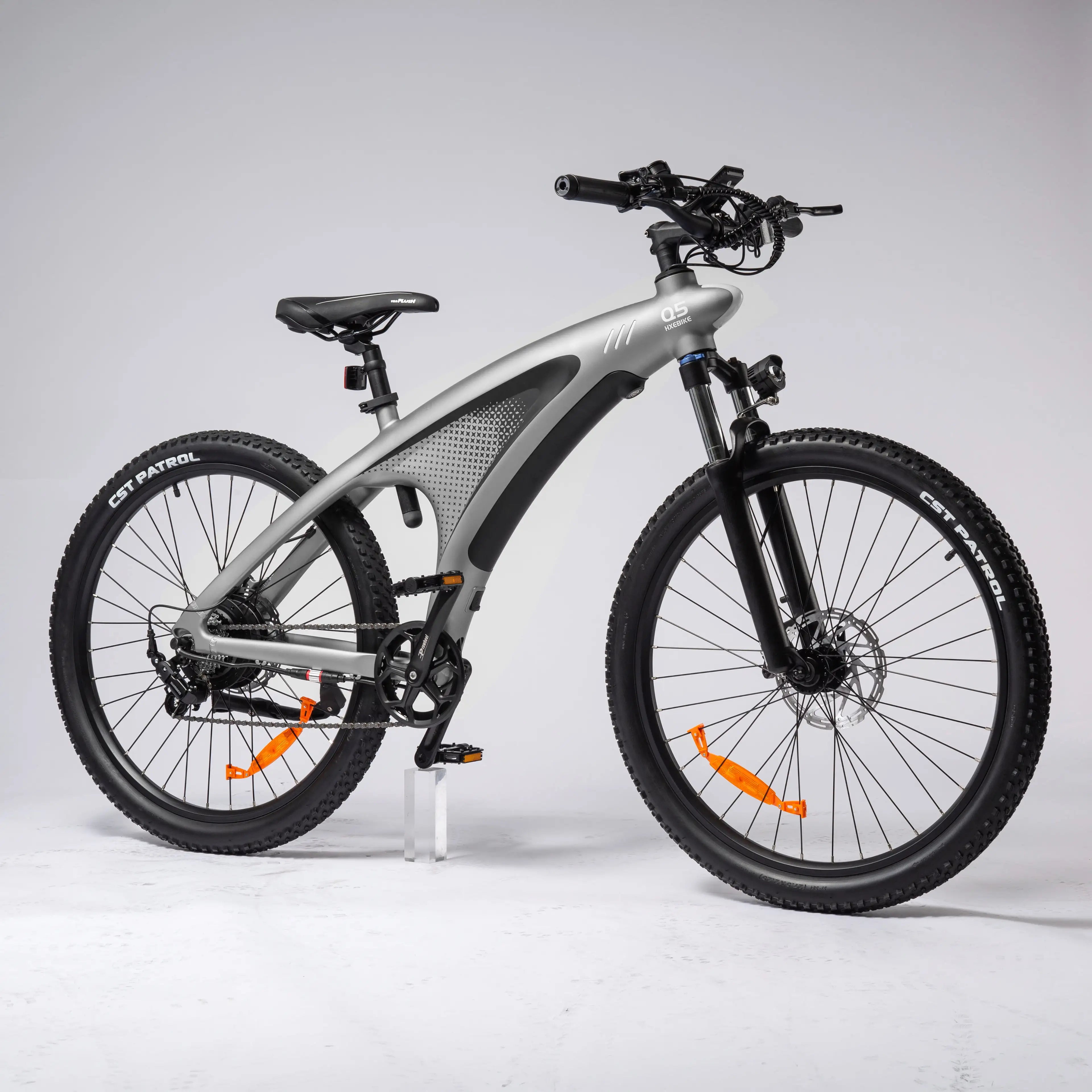 Bicicletta elettrica HX Q5 Shark con batteria integrata da 48V 20Ah.