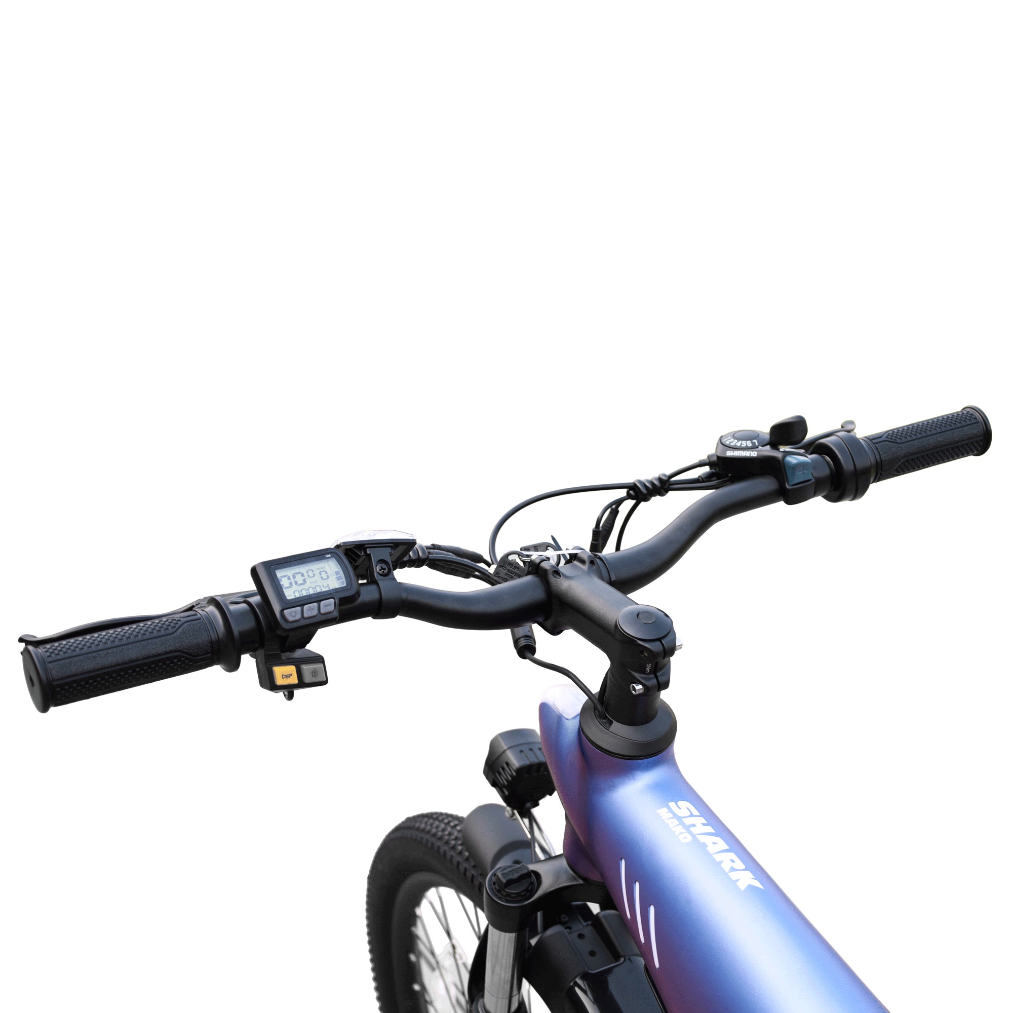 Bicicletta elettrica HX Q5 Shark con batteria integrata da 48V 20Ah.