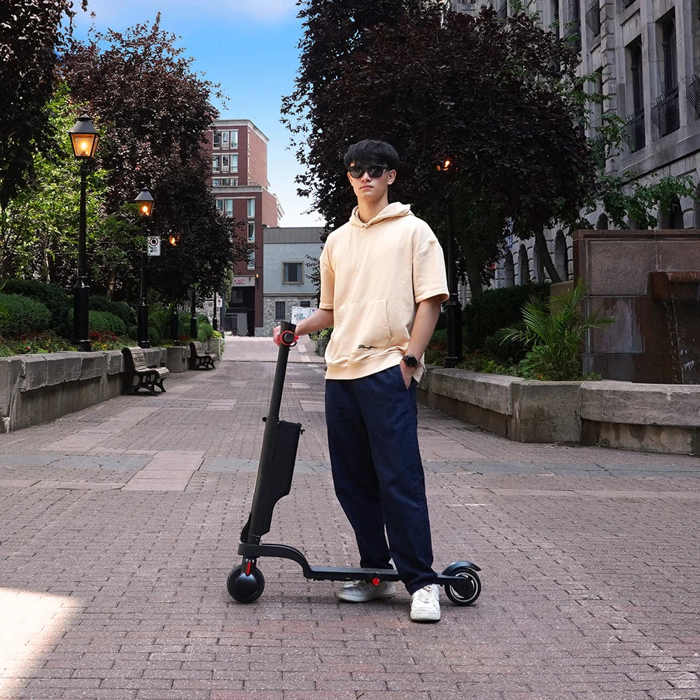 Scooter elettrico HX X6 con zaino