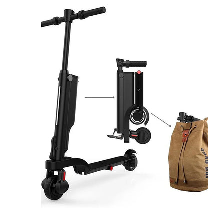 Scooter elettrico HX X6 con zaino