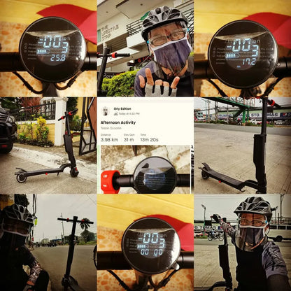Scooter elettrico HX X6 con zaino