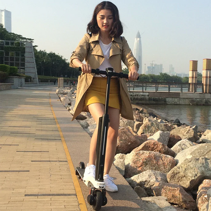 Scooter elettrico HX X6 con zaino