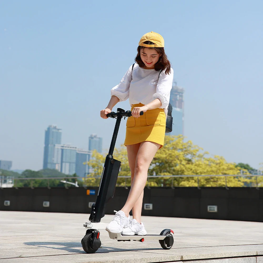 Scooter elettrico HX X6 con zaino