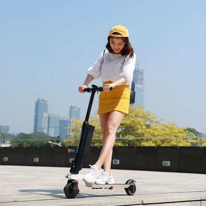 Scooter elettrico HX X6 con zaino