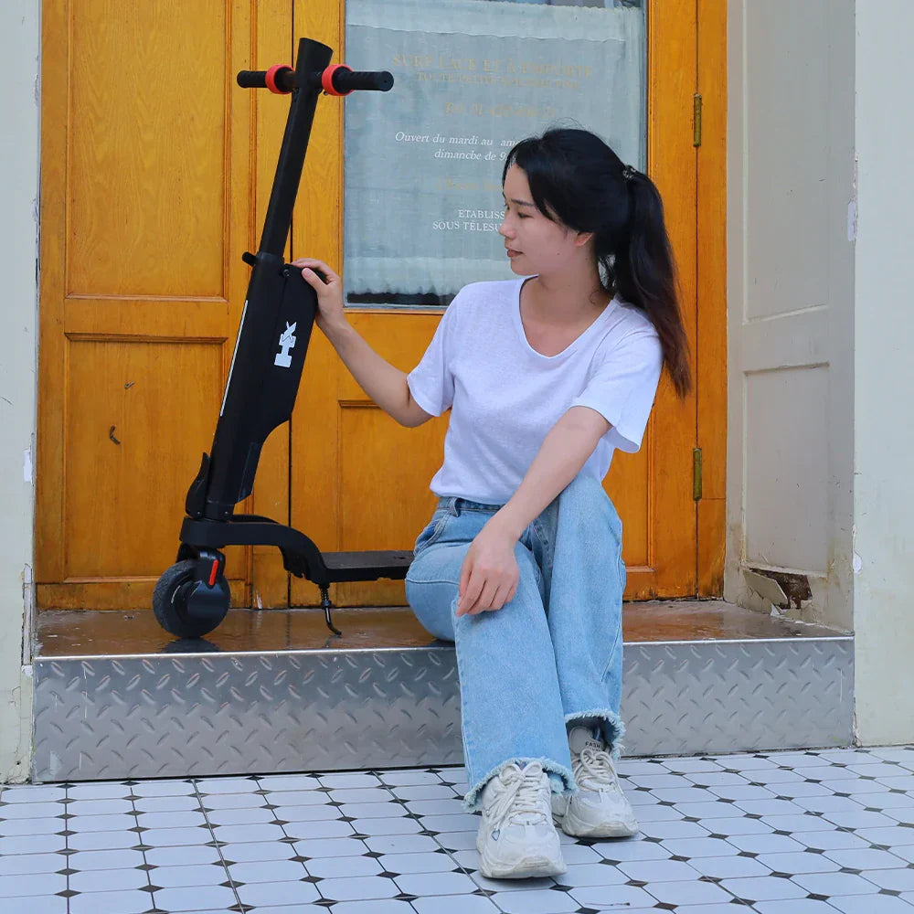 Scooter elettrico HX X6 con zaino
