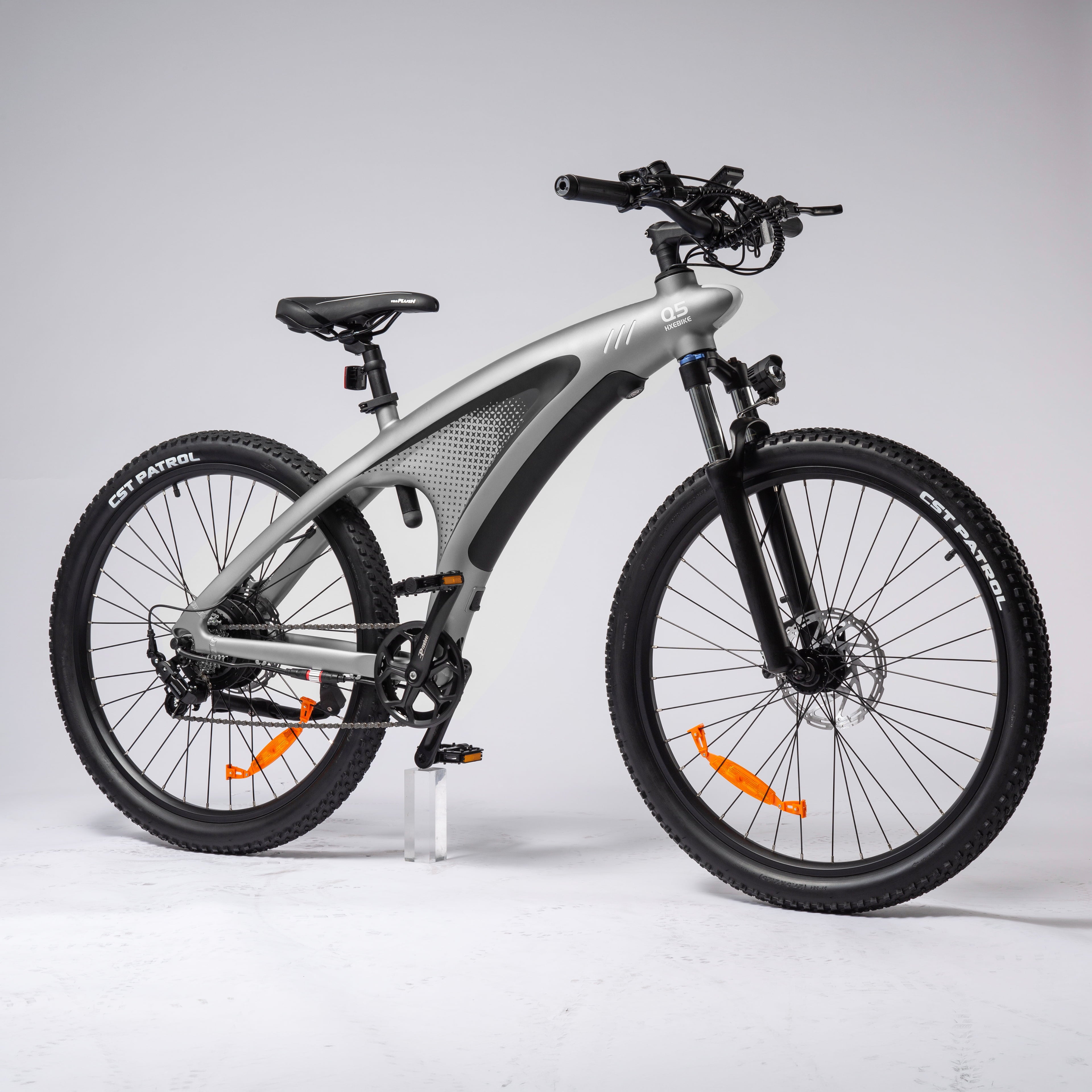 Bicicletta elettrica HX Q5 Shark con batteria integrata da 48V 20Ah.