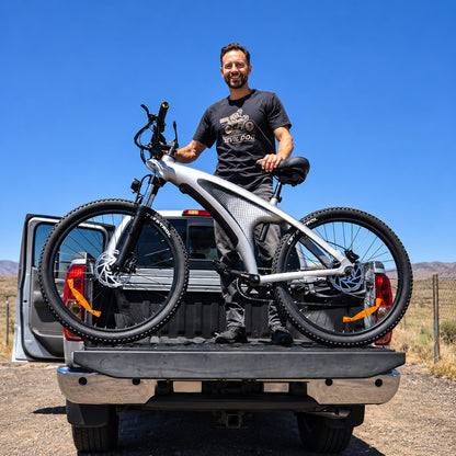 Bicicletta elettrica HX Q5 Shark con batteria integrata da 48V 20Ah.