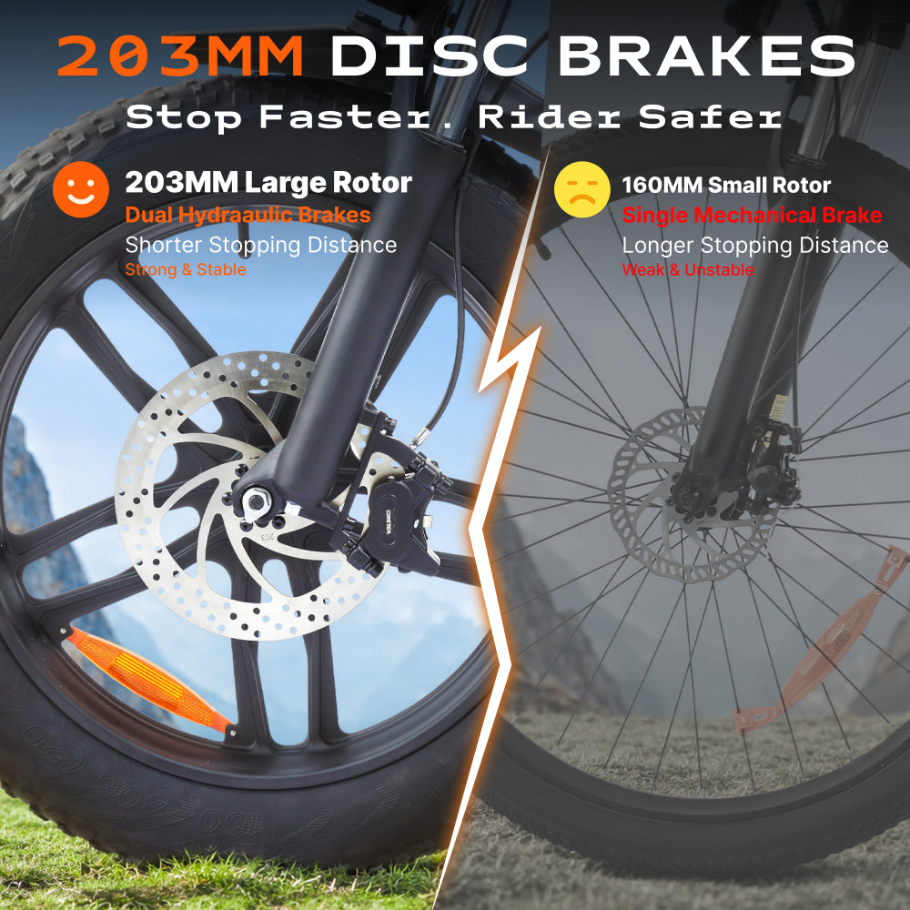 HX Q6 Moped-Style Fat Tire Electric Bike
