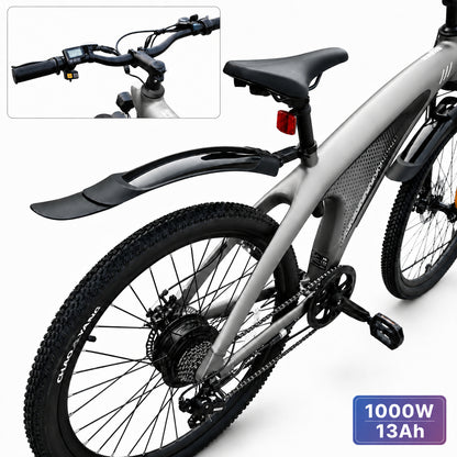 Bicicletta elettrica HX Q5 Shark con batteria integrata da 48V 20Ah.